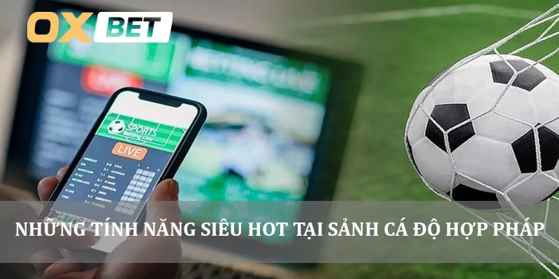 Những tính năng siêu hot tại sảnh cá độ hợp pháp